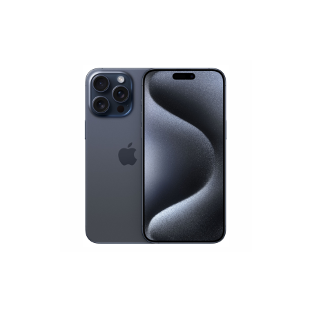 iPhone 15 Pro 128 Go Titane Bleu - Grade AB avec boîte et accessoires — Reconditionné Garanti 12 mois · Smarty Paris